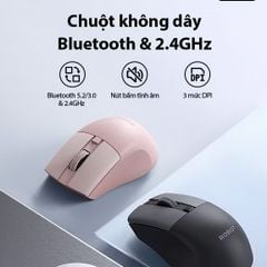 Chuột không dây + BT Robot M355