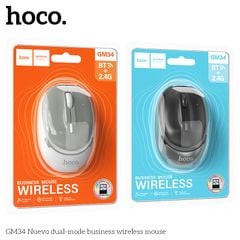 Chuột không dây + BT Hoco GM34
