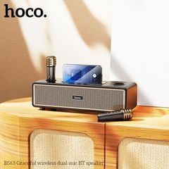 ** Loa kèm 2 mic Hoco BS63
