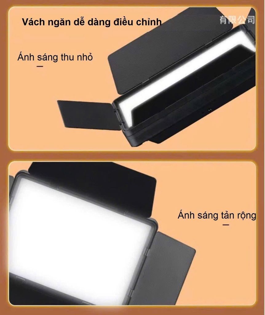 Bộ đèn Livestreams chữ nhật RL1800 65W