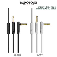 Cáp Aux Borofone BL5 3.5mm có microphone
