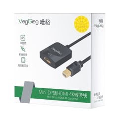 ** Cáp chuyển Mini Displayport ra Hdmi Veggieg V-Z616 4K