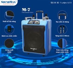 ** Loa kéo kèm 2 mic Soundmax M7