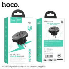 Chuyển đổi đuôi cắm quốc tế Hoco AC6