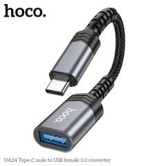 Cáp chuyển Type C ra USB Hoco UA24