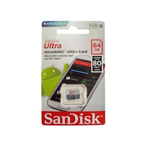 ** Thẻ nhớ Sandisk Ultra 64G 100MB/s