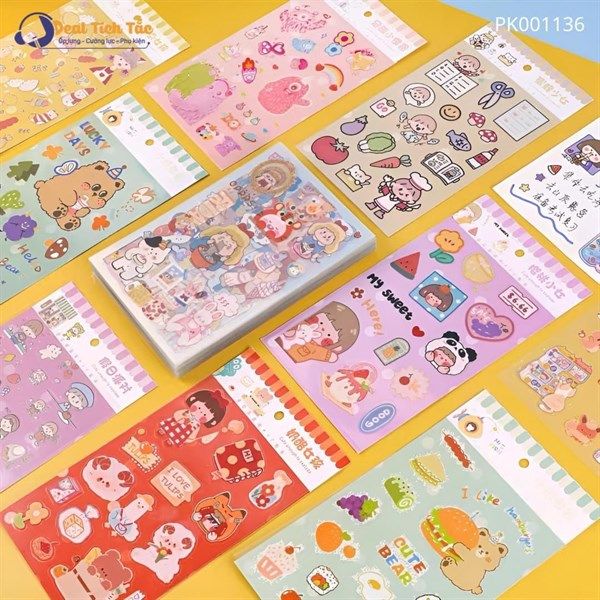 **Set hình Sticker dễ thương