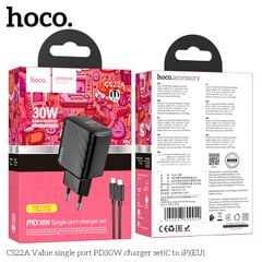 Bộ sạc Lightning Hoco CS22/CS22A 30W