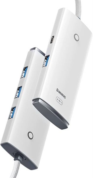 Hub chuyển USB sang 4U 3.0 Baseus 1m WKQX030102