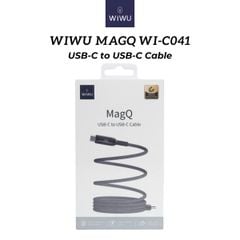 Cáp Type C to Type C Wiwu C041 100W 1m từ tính