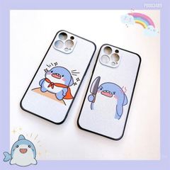 Ốp Oppo A5s/A7/A12/F9 Dẻo trong in 3D baby shark