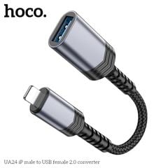 Cáp chuyển Lightning sang USB Hoco UA24