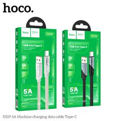 Cáp Type C Hoco U119 5A 1.2m