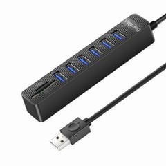 Hub chuyển USB ra 6U + SD/TF Veggieg V-C306