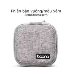 ** Hộp đựng Boona vuông 8x8x4cm Form cứng