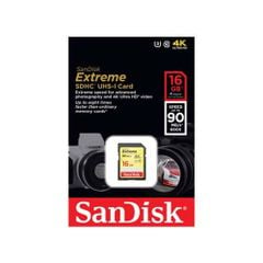 ** Thẻ nhớ SD Sandisk Extream V30 16G 90MB/s