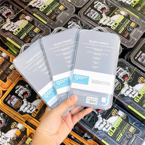 ** DCL IP 16 Pro/17 full trong suốt GOR (105k/Kính)