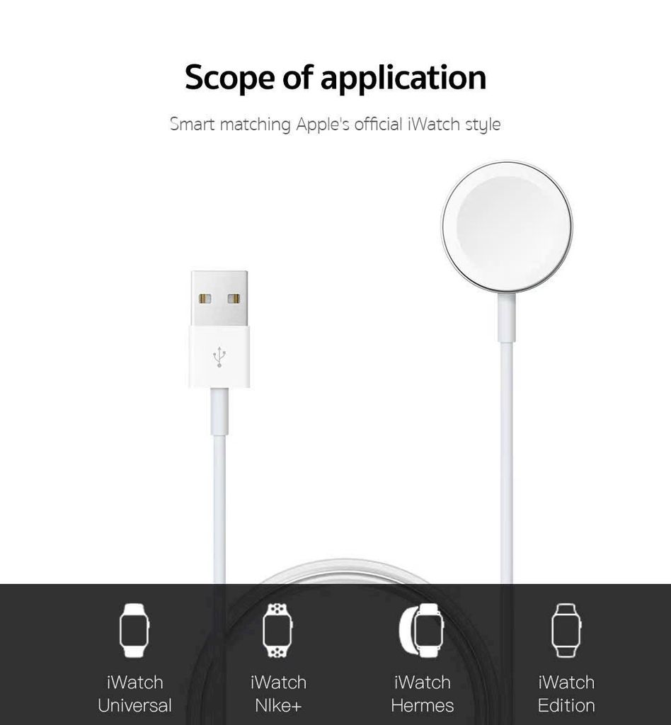 Cáp sạc Apple Watch Coteci U