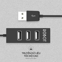 [C] Hub USB 4 cổng Robot H140-80