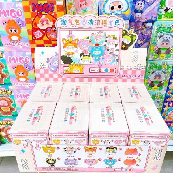 ** Hộp Random Manchao xoay đuôi hộp hồng