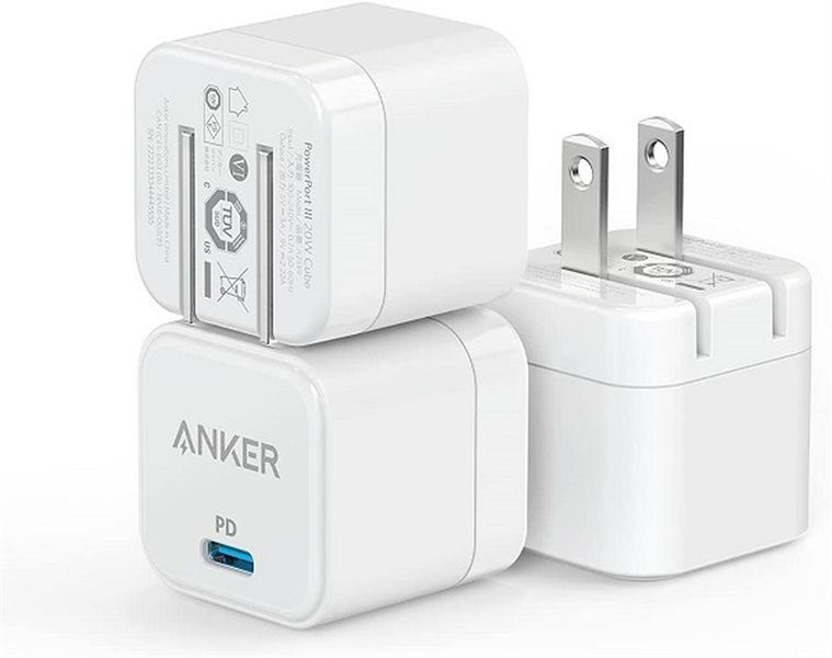 ** Cóc sạc Anker Powerport III 20W Cube A2149