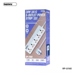 ** Ổ điện Remax RP-U153 3U 1C 20W 2500W