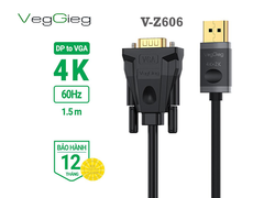 ** Cáp chuyển Displayport ra Vga Veggieg V-Z606