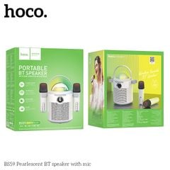 ** Loa kèm 2 mic Hoco BS59
