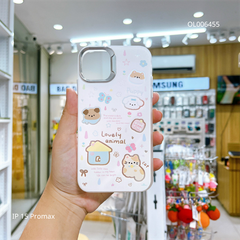 ** Ốp IP 15 Plus lưng cứng Lovely animal chuyển màu