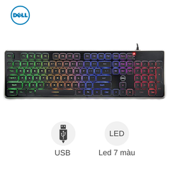 Bàn phím dây Dell 690 Led