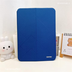 Bao da Tab S6 lite/P615 lishen tam giác
