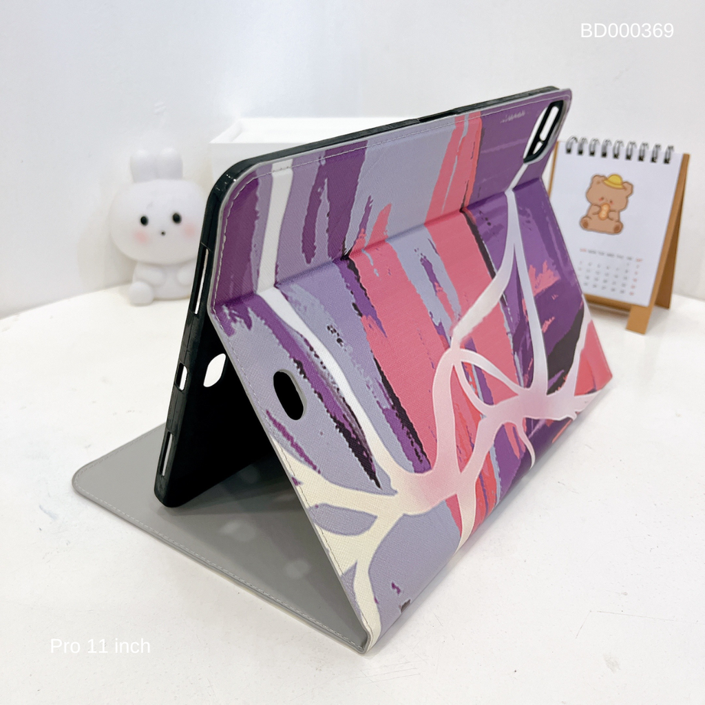 Bao da Ipad Pro 11 inch 2020 vân da sần nhiều hình