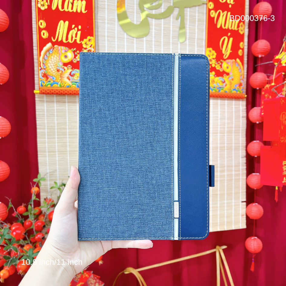 Bao da Ipad 10.9 inch/11 inch vải Jean Kaku