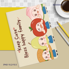 Bao da Ipad 10.2/10.5 in 4 trái cây Keep cute