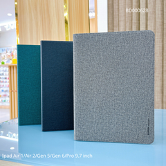 Bao da Ipad Air 1/Air 2/Gen 5/Gen 6/Pro 9.7 inch X-level Canvas vân vải
