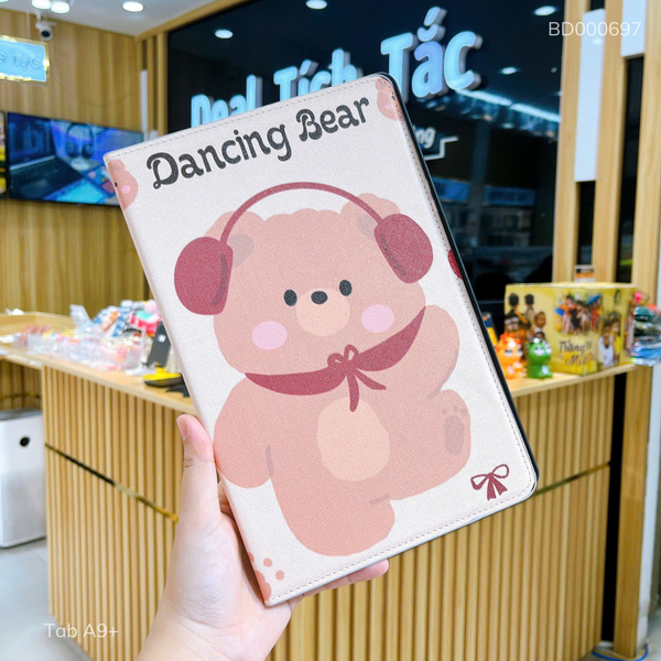 Bao da Tab A9+ Dancing Bear