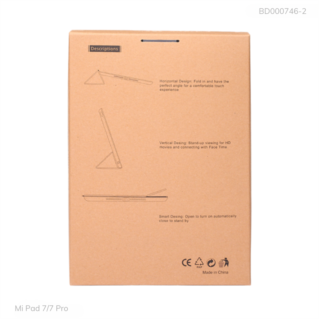 ** Bao da Mi Pad 7/7 Pro 11.2 Inch vân da