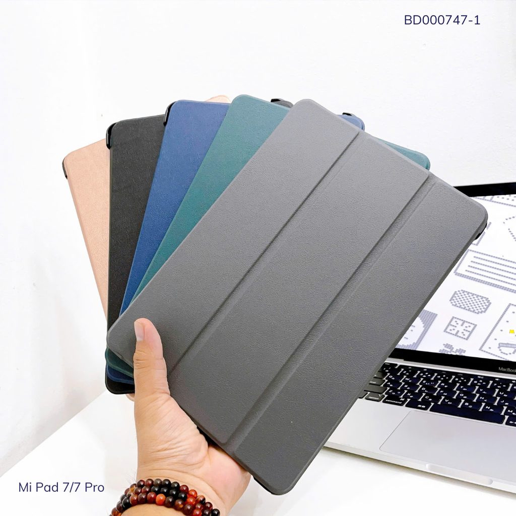 ** Bao da Mi Pad 7/7 Pro 11.2 Inch vân da cứng