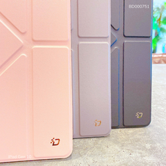 Bao da Ipad Gen 10 Duxducis Magi lưng trong vân da (tháo rời)