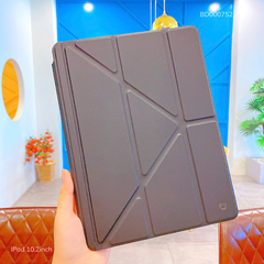Bao da Ipad 10.2 inch Duxducis Magi lưng trong vân da (tháo rời)
