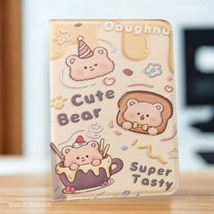 Bao da Ipad 10.9/11 Inch vân da sần cute