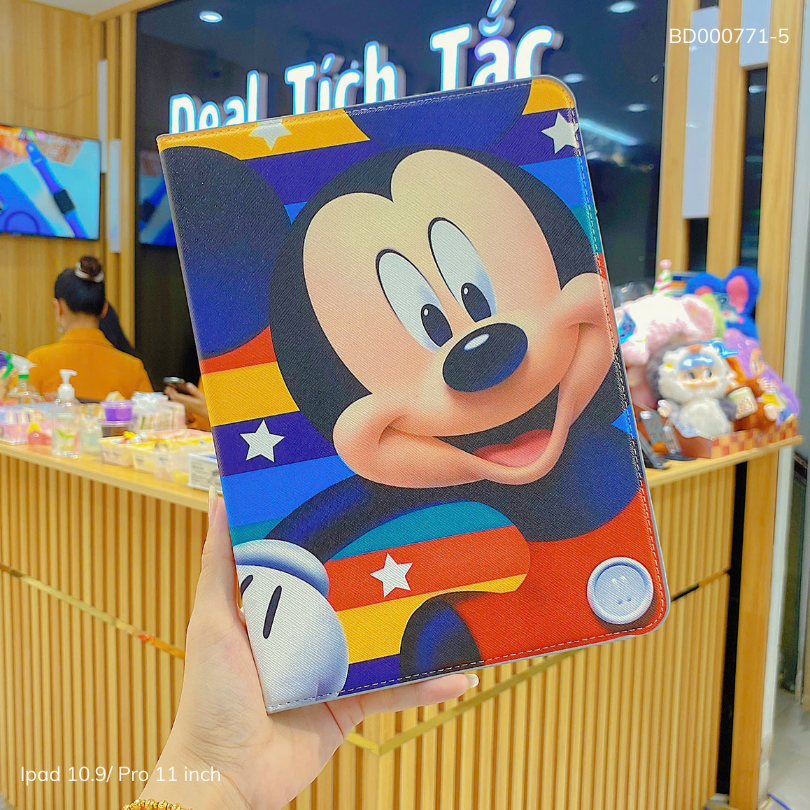 Bao da Ipad Pro 11 Inch 2020/2024/,Air4/5 10.9 Inch vân da sần cute