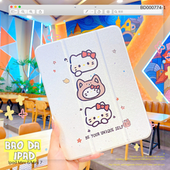 ** Bao da Ipad Mini 6/Mini 7 dẻo nhám vân sần chống sốc