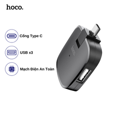 Bộ chuyển Hoco HB11 Type C sang 3 cổng USB
