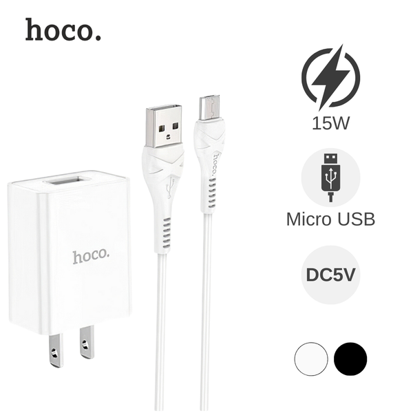 Bộ sạc Micro Hoco S2Plus 3.4A