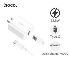 Bộ sạc Type C Hoco DC59/DC59 Max 22.5W