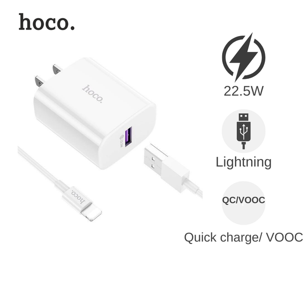 Bộ sạc Lightning Hoco DC59 22.5W