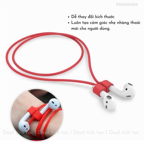 ** Dây đeo chống rớt tai nghe airpod