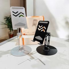 Giá đỡ điện thoại/MTB L015 kim loại gấp gọn đế xoay