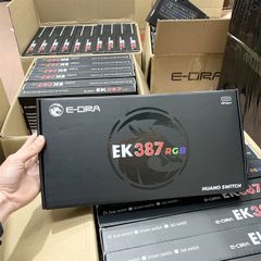 ** Bàn phím cơ EDra EK387 led RGB